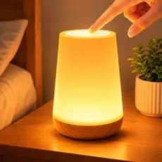 USB Recarregável LED Cabeceira Arco-Íris Luz Da Noite Mini Lâmpada De Mesa Estudo Quarto Atmosfera Ano Novo Festival Pri