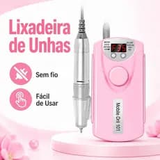 Lixadeira Lixa Motor Unha Elétrica Profissional Porquinho 35000 RPM