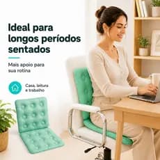 Almofada Terapêutica Caixa de Ovo Inflável para Casa e Escritório