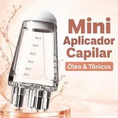 Mini Aplicador Portátil Óleo Soro de Crescimento Capilar Tratamento Para Couro Cabeludo de Massagem da Cabeça