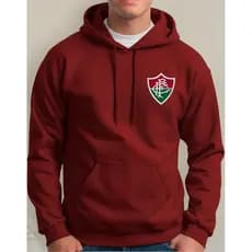 Blusa Moletom Canguru Fluminense Futebol Time Unissex