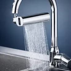 Adaptador Torneira 4 em 1 360° Alta Pressão Multifunção Economia Água Fácil Instalação Premium Top