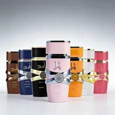 Coleção Lattafa Perfume Masculino e Perfume Feminino 100ml Eau de Parfum LF100
