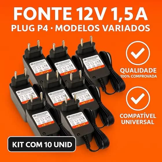 Fontes de Alimentação 12V - Proteção Contra Curto Circuito e Sobre Carga