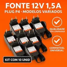 Fontes de Alimentação 12V - Proteção Contra Curto Circuito e Sobre Carga