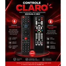 Controle Remoto ORIGINAL para TV  Claro Comando de Voz Integrado