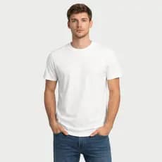 Camiseta Masculina Modal Técnológica Camisa Básica Premium Não Amassa