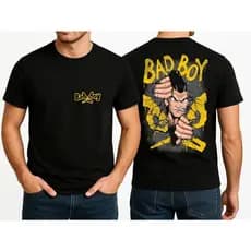 Camiseta 100% algodão personalizada badboy anos 90 nostálgica Pitbull jiu-jitsu