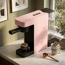Cafeteira Elétrica de Cápsulas Espresso e Lungo 1400W Automática Compacta Rápida Bivolt 110V Janoclick