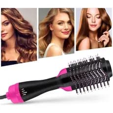 Escova Secadora Alisador Elétrica Quente Cabelo Com 3 Em1 Hair Styler APENAS 110V Voltikk