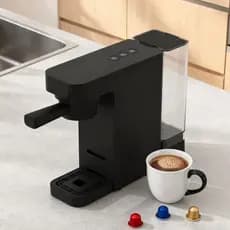 Máquina de café cápsula portátil doméstica automática máquina de café expresso mini múltiplas koffiemachines 110Vvoltikk