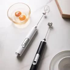 Batedor elétrico portátil USB, misturador recarregável, batedor de espuma para cozinha doméstica voltikk