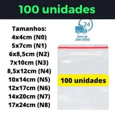Saco Hermético Abre e Fecha - C/ Unidades Atacado Escolha Qualidade Congela e volta