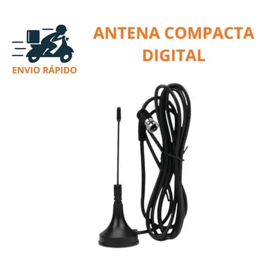 Antena Interna Digital Multifuncional para TV Sinal HD Casas e Apartamentos Ideal para Canais Abertos