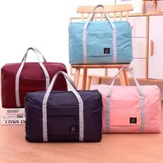2/1 PCS Bolsa de Viagem Dobrável Impermeável Grande Capacidade Ideal Para Academia e Compras