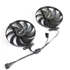 Para ASUS GeForce RTX 3050 3060 3060Ti DUAL MINI OC Ventilador De Placa De Vídeo T129215ventilador De Resfriamento GPU S