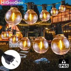 HiGooGoo G40 Inquebráve lVaral De Luzes LED Externo 30M 55 LED Lâmpadas Para Decoração Natal Carnaval