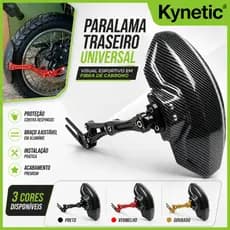 Para-lama Traseiro Universal para Motocicletas – Extensor Ajustável de Pára-choque – Compatível com Diversos Modelos