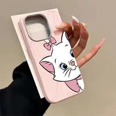 Capinha Estampa Da Marie Para iPhone 11 12 13 14 15 16 Plus 17 Air Pro Max Capa De Silicone Fofa E Anti-quedas GL067