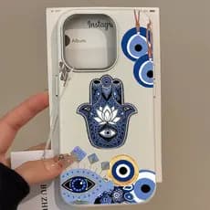 Capinha de Silicone Sem Marcas de Dedos Estampa de Olhos Para iPhone 11 12 13 14 15 16 Plus 17 Air Pro Max PW