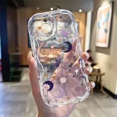 Lua Capinha Para IPhone 17 16 15 14 13 12 11 Plus Pro Max Ar Normal Capa De Silicone Anti-impacto Resistente A Quedas Ca