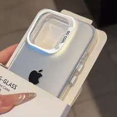 Toque Metálico Capa Capinha Para iPhone 11 13 X Xr Xs 12 14 15 16 17 Air Pro Max 16 7 8 Plus Normal