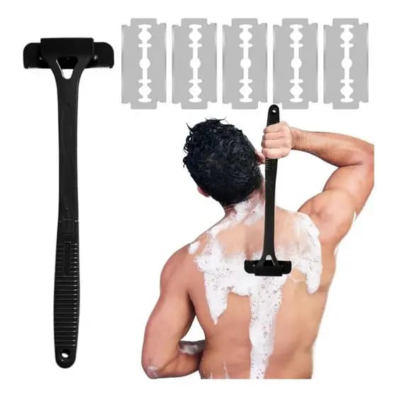 Depilador Masculino Body Shaver Com Lâminas Trocáveis
