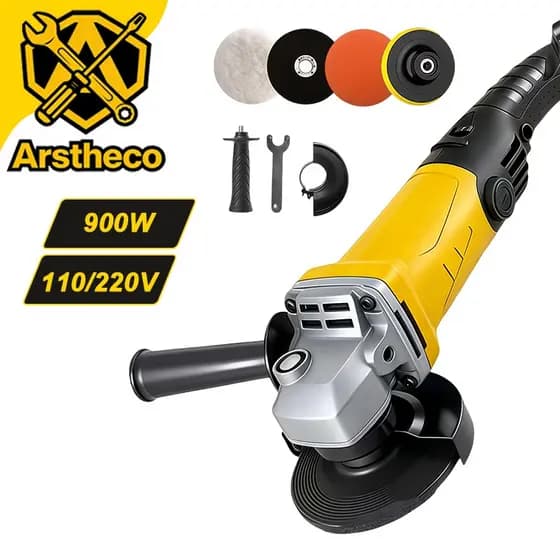 Politriz Lixadeira Esmerilhadeira 900w Profissional 110v ou 220v Multifunções 6 Velocidades