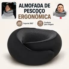 Travesseiro De Viagem /travesseiro de Almofada Pescoço Carro Onibus Avião Confortável Macio Novidade