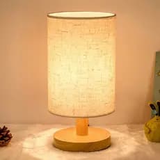 Lâmpada De Mesa De Madeira Moderna Alimentada Por USB Luz De Noite Para Iluminação Do Quarto abajur