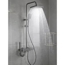 Conjunto de torneira aquecedor de água a gás e elétrica com acessórios para Piano Rack de armazenamento de grande capaci