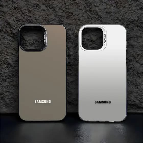 Capa Para Samsung A56 A36 A55 A54 A16 A15 A14 A05S A52 A34 A35 A32 A13 S24 S23 FE Logotipo JJcase