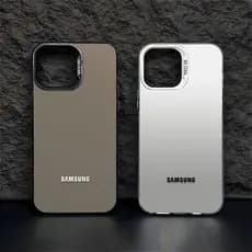 Capa Para Samsung A56 A36 A55 A54 A16 A15 A14 A05S A52 A34 A35 A32 A13 S24 S23 FE Logotipo JJcase