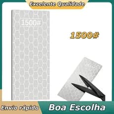 Pedra de amolar diamante grãos 1500 pedra de afiar placa de diamante 153x64mm