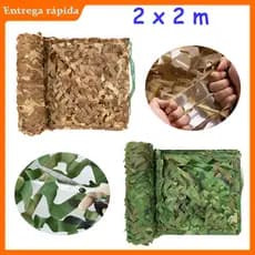 Rede de camuflagem de 2x2m, adequada para decoração de caça, Camping, pano de fundo, cobertura de teto e fazenda