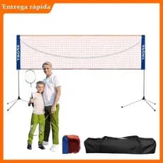Rede de Badminton suporte multifuncional rede de vôlei praia esportes altura ajustável 75/118/160cm