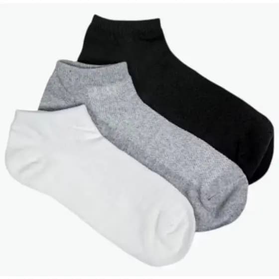 KIT 24 PARES DE MEIA SOQUETE MASCULINA UNISSEX