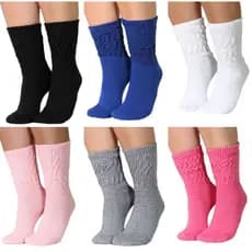 kit 24 pares de Meias Femininas para academia Fitness algodão