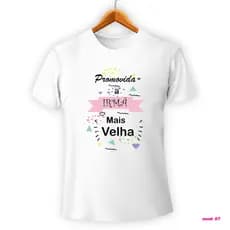 Camiseta Personalizada promovida a irmã mais Velha mod 07