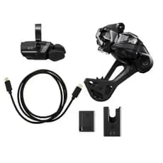 Kit Grupo Upgrade Trocador e Cambio Traseiro Shimano Deore XT M8250 Di2 12v Eletronico
