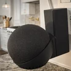 SUPORTE PAREDE TOMADA ALEXA 5 ECHO DOT 4 E 5