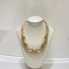 Colar Choker de Zircônia Cristal Ultra Brilhante Jóia Fina Banhada em Ródio Anti-Alérgico Ideal para Festas