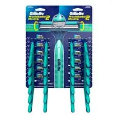 CARTELA BARBEADOR GILLETTE ULTRAGRIP C/24 UNIDADES CABEÇA FLEXÍVEL