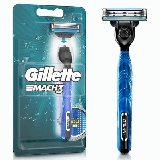 Aparelho De Barbear Gillette Mach3 Original – 1 Unidade + NF – Envio Imediato