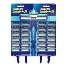 CARTELA BARBEADOR GILLETTE ULTRAGRIP CABEÇA FIXA COM 24 UNIDADES