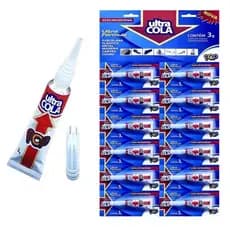 Super Cola Ultra Pop Kit 12 Unidades - Secagem Rápida Profissional