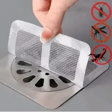 Kit 10/20/30/40/50 Protective Screen Filter Sticker for Drain Bathroom Kitchen Yard Hair Catcher Ant Insect