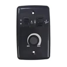 Controle de Velocidade Rotativo para Ventilador de Teto 4x2 Bivolt 110V 220V PRETO