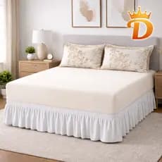 Saia-Box Toque Macio 170 Fios Premium - Beleza para o seu quarto - Solteiro, Casal, Queen e King