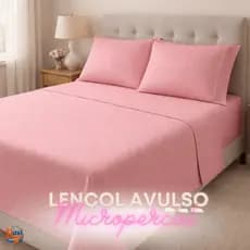 Lençol Avulso 100% Algodão 400 Fios Estampado/Liso - Solteiro, Casal, Queen e King - Envio Imediato - Percal Premium